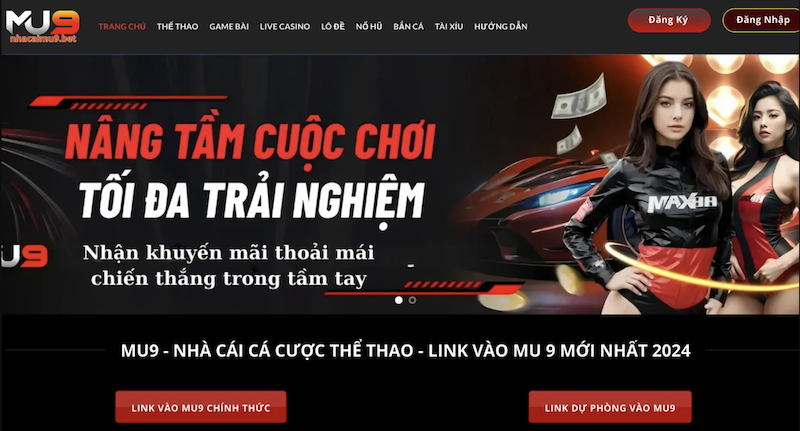 Tỷ lệ kèo cược cực cao ở nhà cái MU9