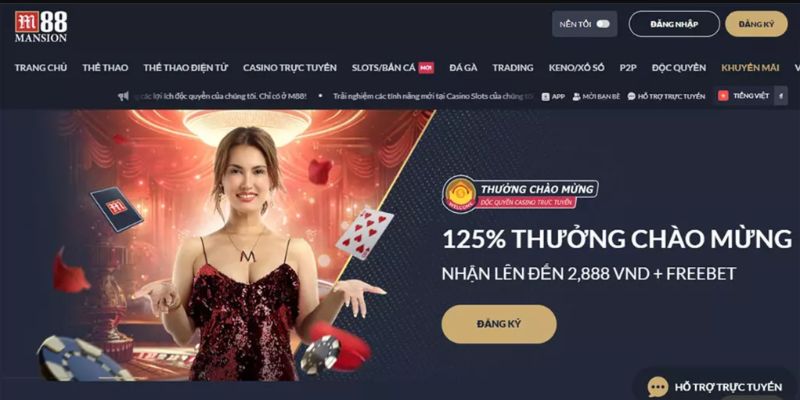 Giới thiệu nhà cái M88