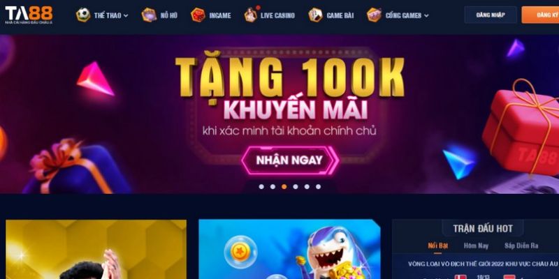 Hoàn trả lên đến 1.5% tại nhà cái TA88